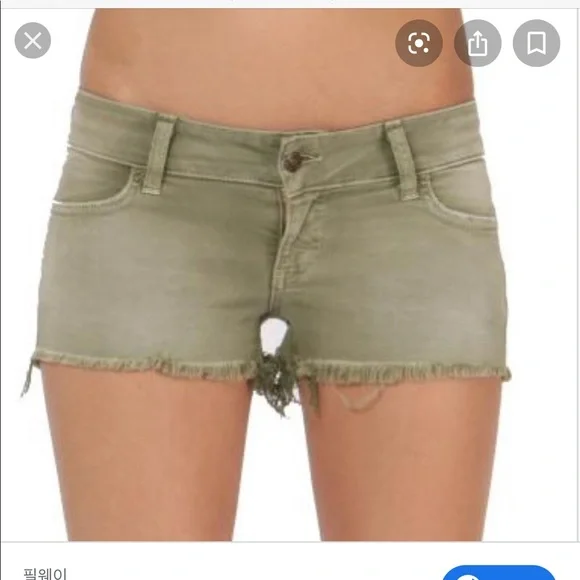 Siwy Camilla Cutoff Denim Shorts 26